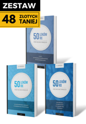 Zestaw 50 leków Rx, które musi znać farmaceuta