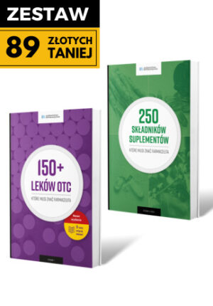 Zestaw Preparaty bez recepty, które musi znać farmaceuta