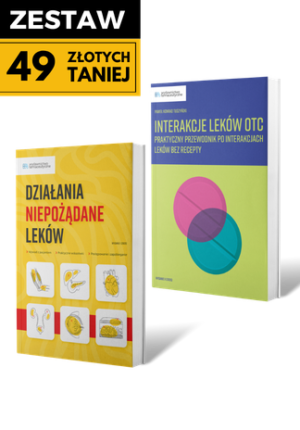 Zestaw Interakcje i działania niepożądane leków OTC