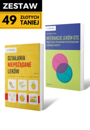 Zestaw Interakcje i działania niepożądane leków OTC