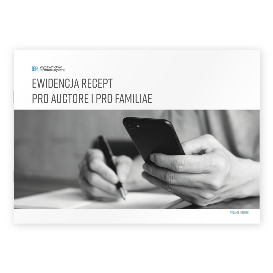 Ewidencja recept pro auctore i pro familiae